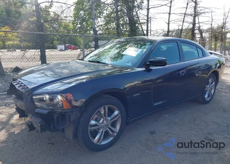 2012 Dodge Charger R/T из США, поврежденный, VIN 2C3CDXDT9CH143080